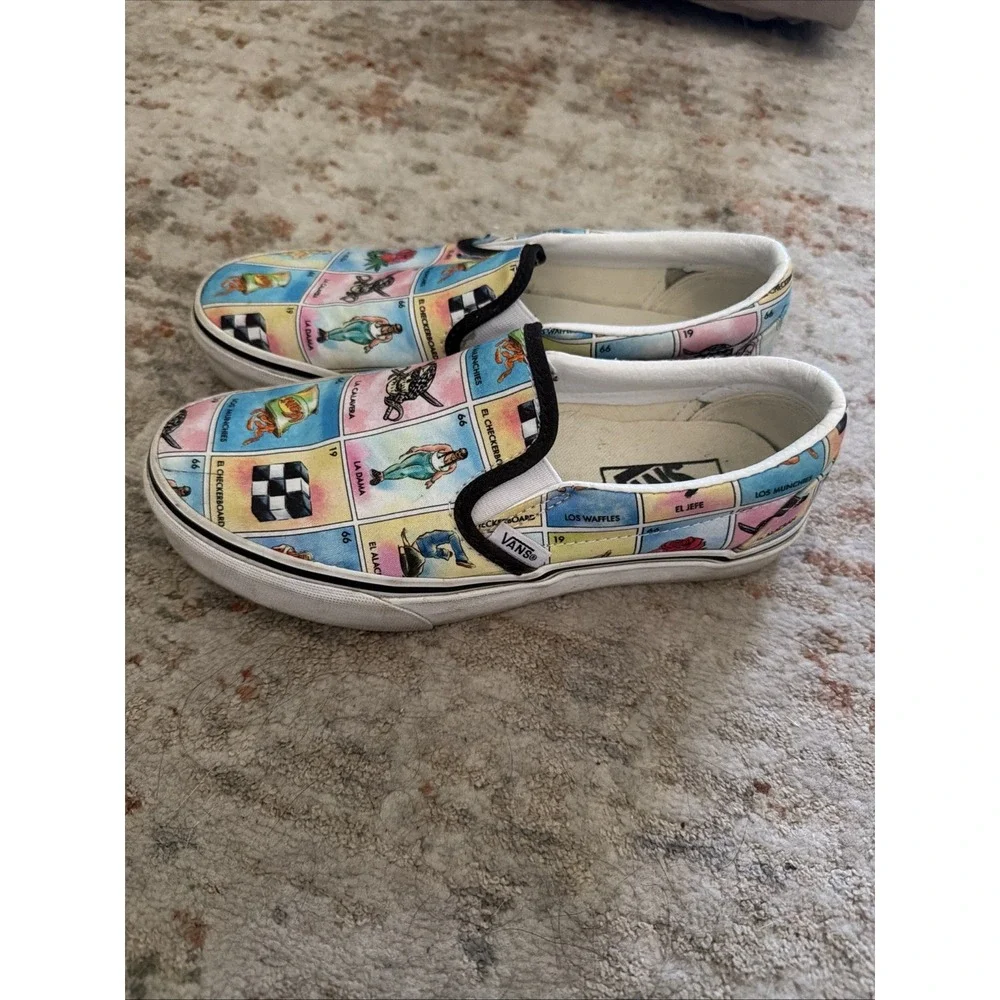 vans slip on sneaker - La Loteria 6.0 womens or 4.5 mens